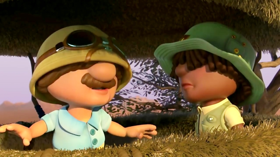 کارتون قلب جنگل Jungle Beat - اپیزود 60